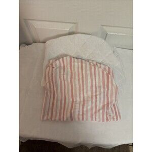 Biloban Baby Diaper Changing Terrycloth Pad  & Jersey Knit Pink Cover, 31"×16"